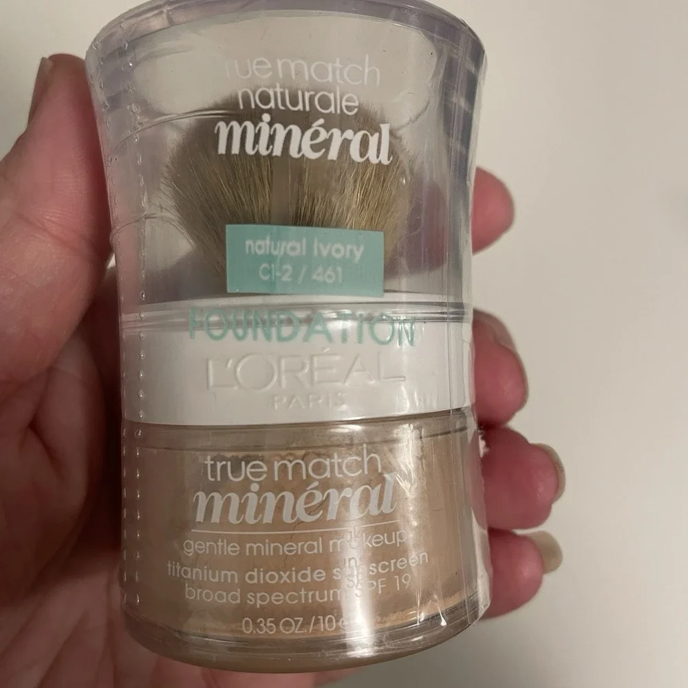 L'OREAL True Match Mineral Powder Foundation Natural Ivory C1-2/461 New Sealed
